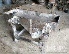 江蘇小型不銹鋼直線篩已發貨，張先生請注意查