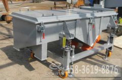 山東220V直線振動篩已發(fā)貨，張經理請注意查收！