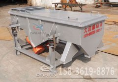 陜西小型直線篩已發(fā)貨，李經理請注意查收！